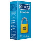 Durex Extra Safe Thicker Condoms - 12 pcs.