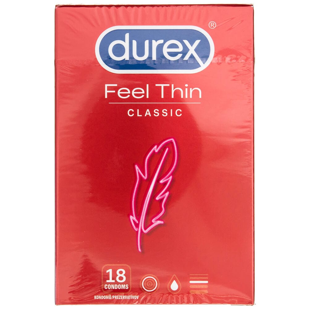 Durex Feel Ultra Thin Condoms - 18 pcs.