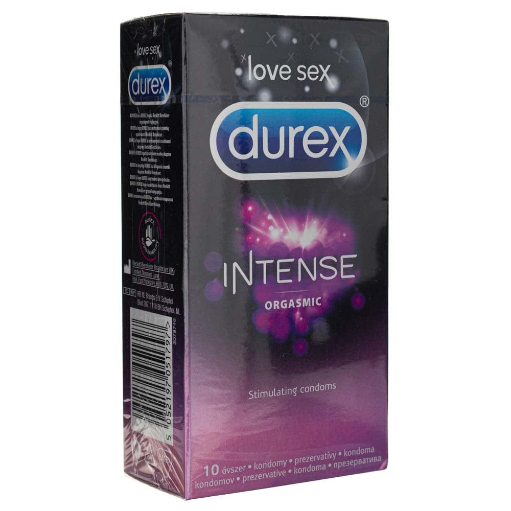 Durex Intense Orgasmic Condoms - 10 pcs.