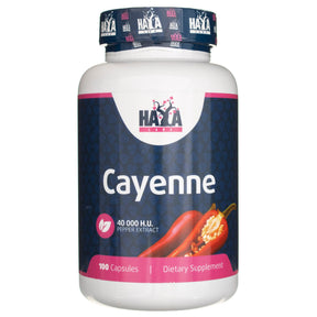 Haya Labs Cayenne Pepper Extract  - 100 Capsules