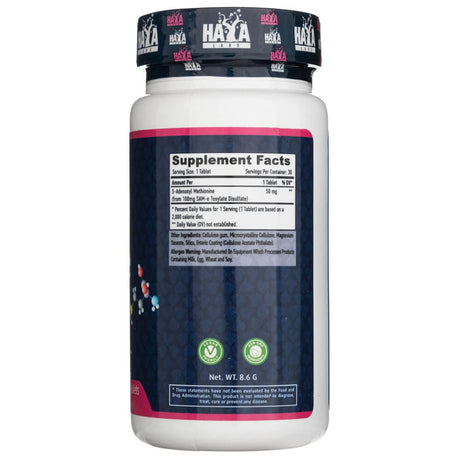 Haya Labs SAMe 50 mg - 30 Tablets