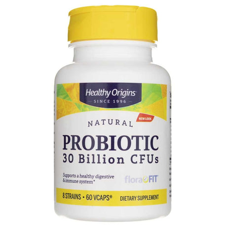 Healthy Origins Natural Probiotic 30 Billion CFU - 60 Veg Capsules