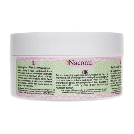 Nacomi Purifying Green Face Clay - 65 g