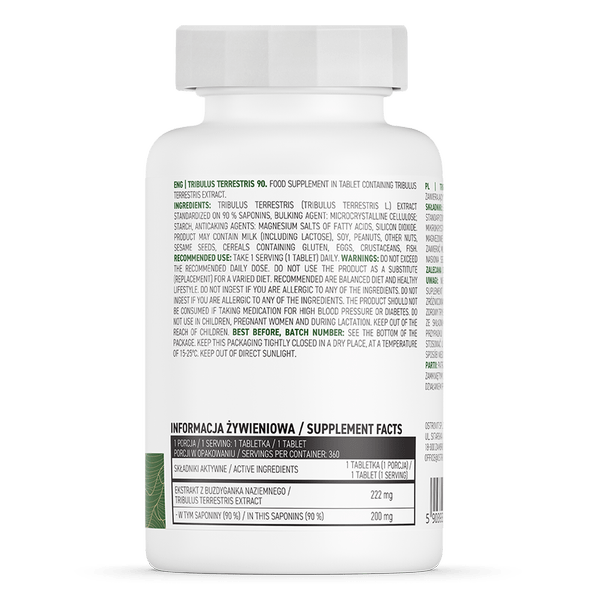 Ostrovit OstroVit Tribulus Terrestris - 360 Tablets