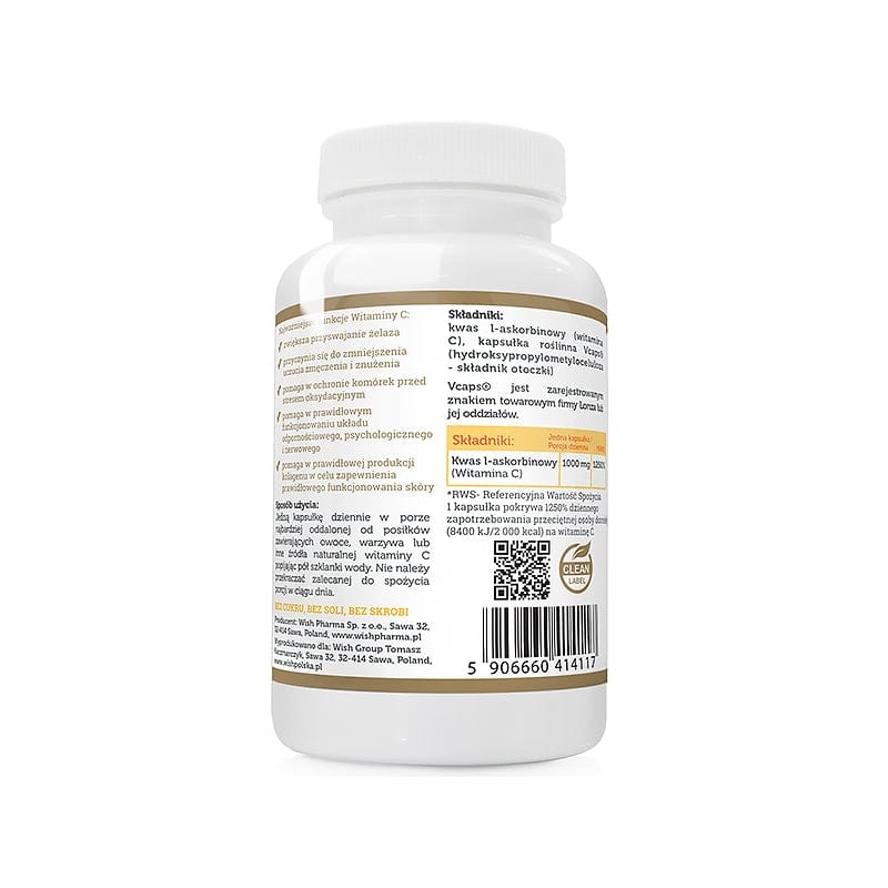 Progress Labs Vitamin C 1000 mg - 120 Capsules