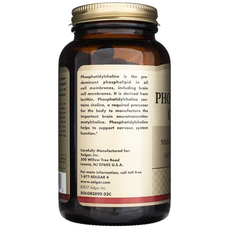 Solgar Phosphatidylcholine - 100 Softgels