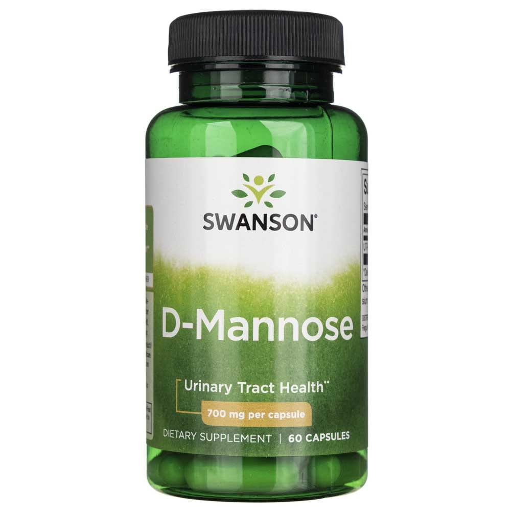 Swanson D-Mannose 700 mg - 60 Capsules