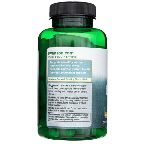 Swanson L-Lysine 500 mg - 100 Capsules