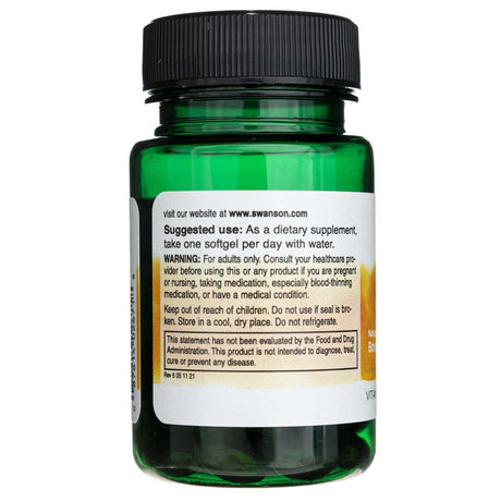 Swanson Vitamin K2 50 mcg - 30 Softgels